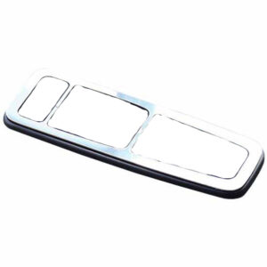 Technical Precision Replacement For KENWORTH T680 YEAR 2019 304 SS POWER WINDOW CONTROL TRIM W/CUTOUTS FOR HEAT BUTTONS